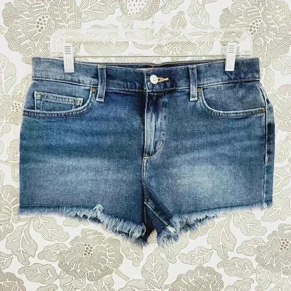 Joe's Jeans Pants - Joes Frayed Hem Denim Shorts W28 Women's